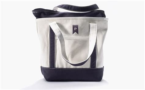 lands end monogrammed tote bags